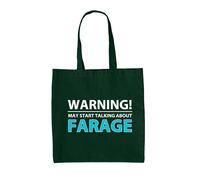 Avviso Può Parlare Farage - Borsa In Tela - Riforma Elettorale Nigel Brexit PM