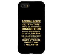 Avviso sulla morte del buon senso Custodia per iPhone SE (2020) / 7/8