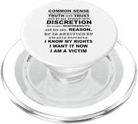 Avviso sulla morte del buon senso PopSockets PopGrip per MagSafe