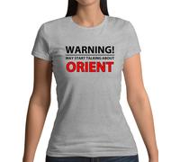 Avviso Talking Orient - Maglietta Donna - Amore Per Il Calcio Regalo Per Fan