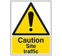 Avviso veicolo - Attenzione Site Traffic - 300 X 400mm