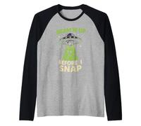 Avvistamenti UFO Cosmic Explorer Club Teoria della cospirazione Alieno Maglia con Maniche Raglan