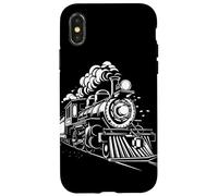 Avvistatore di treni di locomotive a vapore Custodia per iPhone X/XS