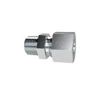 avvitamento dritto, NPT 1/4 a., tubo esterno Ø 10 mm, PN max. 315 bar, SW1 19, SW2 17, acciaio zincato, filettatura NPT