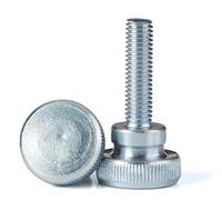 Avvitare a mano dadi a testa zigrinata, viti a testa zigrinata a testa grande, bulloni a testa tonda con testa alta M3M4M5M6M8-M10 * 25 【2 pezzi】