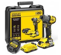 Avvitatore a batteria 20 volt con attacco esagonale a 3 velocità fatmax sfmcf 830 d2k