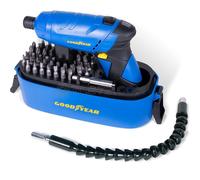 Avvitatore a batteria 3,6v 1,3ah con torcia custodia set punte GOODYEAR gy1353ls