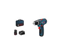 Bosch Akku-Bohrschrauber 12 V Li-Ion 1300 Giri/min Nero, Blu, Rosso
