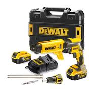 Avvitatore a batteria DeWALT DCF620P2K-QW cacciavite elettrico e avvitatore impulso 4400 Giri/min Nero, Giallo con caricabatteria [DCF620P2K-QW]
