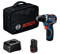 Bosch Professional 12V System Trapano-avvitatore a batteria GSR 12V-32 (Advanced KickBack Control, motore brushless, incl. 2,0 Ah, GAL 12V-20, borsa portautensili)