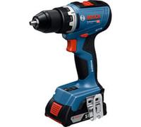 Set di utensili BOSCH, trapano/cacciavite GSR 18V-65 2x18V/5Ah + set di utensili manuali da 19 pezzi 0615A5007K
