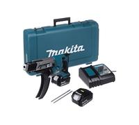 AVVITATORE A BATTERIA MAKITA DFR550RFE - Turchese, 424x80x238 mm, 18V, 2,1-3,1 kg