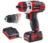 Einhell TE-CD 1 1400 Giri/min Senza chiave 1,16 kg Nero, Rosso