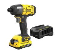Avvitatore a impulsi 165 Nm - 18 V - 2800 giri/min, 3100 cps/min, LED - Gamma V20 - STANLEY FATMAX, SFMCF800D1K-QW
