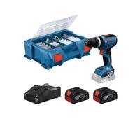 Bosch Professional 18V System Trapano-avvitatore a batteria GSB 18V-65 (motore brushless, lunghezza della testa 175, incl. 2x ProCORE18V 4.0Ah, 82AC, L-Case)