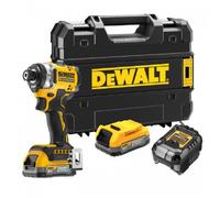 Avvitatore a impulsi a batteria DeWalt 18V 2x1,7Ah, Tstak DCF860E2T