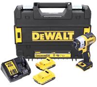 Avvitatore a impulsi a batteria DeWalt DCF887D2 205 Nm 2x2 Ah 18 V XR Li-Ion con custodia