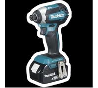 Avvitatore a impulsi a batteria MAKITA 1/4" Li-ion 18V/3.0Ah DTD153RFJ
