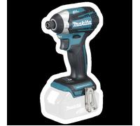 Avvitatore a impulsi a batteria MAKITA 1/4"Li-ion 18V, senza batteria Z DTD154Z