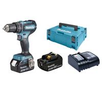 Avvitatore a impulsi a batteria MAKITA Li-ion LXT 18V (2 batterie da 3Ah, Makpac) DHP485SFJ