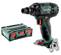 metabo avvitatore a impulsi a batteria SSW 18 LTX 300 BL - 602395840 - 18 V - Avvitatore a impulsi con motore brushless e funzione APS - Senza batteria e caricabatterie