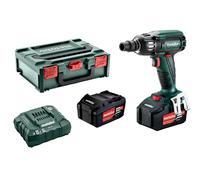 Metabo, Avvitatore a percussione, a batteria SSW 18 LTX 400 BL, 602205650