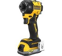 Avvitatore a impulsi idraulico a batteria DCF870E2T, 1/4", 18 Volt giallo/Nero