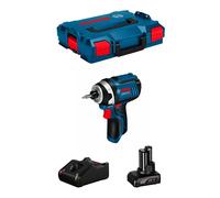 Avvitatore a massa battente BOSCH GDR 12V-105 (1 x 6,0 Ah + GAL12V-40 + L-Boxx 102)