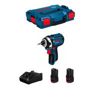 Avvitatore a massa battente BOSCH GDR 12V-105 (2 x 3,0 Ah + GAL12V-40 + L-Boxx 102)