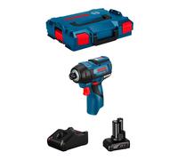 Avvitatore a massa battente BOSCH GDR 12V-110 (1 x 6,0 Ah + GAL12V-40 + L-Boxx 1