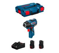 Bosch 0 601 9E0 005 avvitatore a batteria 1/4" 3100 Giri/min 110 Nm Nero, Blu 12 V