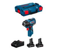 Avvitatore a massa battente BOSCH GDR 12V-110 (2 x 6,0 Ah + GAL12V-40 + L-Boxx 1