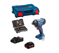 Avvitatore a massa battente BOSCH GDR 18V-160 (1 x 5,0 Ah + GAL 18V-40 + L-Case