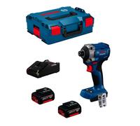 Avvitatore a massa battente BOSCH GDR 18V-215 (2 x 5,0 Ah + GAL18V-40 + L-Boxx 1