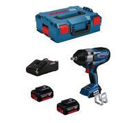 Avvitatore a massa battente BOSCH GDS 18V-1000 (2 x 5,0 Ah + GAL18V-40 + L-Boxx 136)