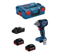 Avvitatore a massa battente BOSCH GDS 18V-330 HC (2 x 5,0 Ah + GAL18V-40 + L-Boxx 136)