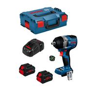 Avvitatore a massa battente BOSCH GDS 18V-750 C (2 x 8,0 Ah ProCORE + GAL1880CV + L-Boxx 136 + modulo Bluetooth GCY42)