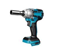 Avvitatore a percussione a batteria al litio da 18 V, set con 6 inserti per chiavi a bussola e illuminazione a LED, avvitatore a percussione elettrico per la manutenzione di auto e cantieri