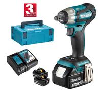 Avvitatore ad Impulsi 1/2" a Batteria 18V MAKITA Massa Battente 210Nm Kit DTW181