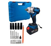 Avvitatore ad Impulsi 2 Batteria 68V 6AH Trapano Pistola Pneumatico + Accessori