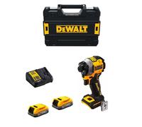 Avvitatore ad Impulsi DeWALT DCF850E2T (2 x 1,7 Ah + DCB115 + TSTAK II)