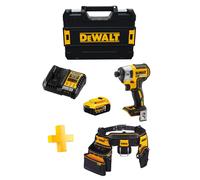 Avvitatore ad Impulsi DeWALT DCF887P1T (1 x 5,0 Ah + DCB1104 + TSTAK II + Cintur