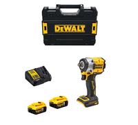 DeWalt DCF921P2T XR BL Avvitatore a impulsi 1/2" 18V 2 x 5.0Ah Li-ion, giallo