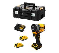 Avvitatore ad Impulsi DeWALT DCF923D2T (2 x 2,0 Ah + DCB1104 + TSTAK II)