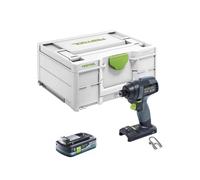 Avvitatore ad Impulsi FESTOOL TID 18-Basic (1 x 4,0 Ah + Systainer SYS3 M 187)