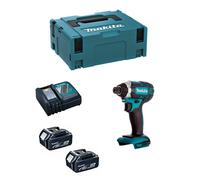Driver d'impatto Makita DTD152RTJ; 18 V, 2x5,0 Ah accu.