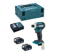 Avvitatore elettrico Makita DTD172RTJ avvitatore a batteria 1/4" 3800 Giri/min 180 Nm Nero, Blu 18 V [DTD172RTJ]