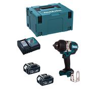 Avvitatore ad Impulsi MAKITA DTW1002RTJ (2 x 5,0 Ah + DC18RC + MAKPAC 3)