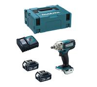 Avvitatore ad Impulsi MAKITA DTW190RTJ (2 x 5,0 Ah + DC18RC + MAKPAC 2)