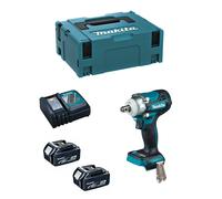 Avvitatore ad Impulsi MAKITA DTW300RTJ (2 x 5,0 Ah + DC18RC + MAKPAC 2)